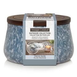 Buitenkaars Yankee Candle - met citronella wax - Fresh Rain