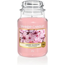 Yankee Candle - Cherry Blossom geurkaars - Large Jar - Tot 150 branduren