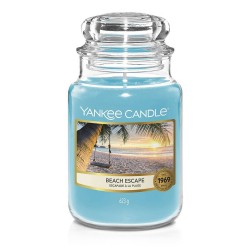 Yankee Candle - Beach Escape geurkaars - Large Jar - Tot 150 branduren