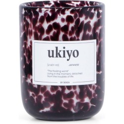 SENZA Kaars Liz - Glas - Herbruikbaar - Zwart